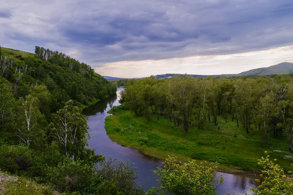 Protoka of the Yenisei. — Stock Photo, Image