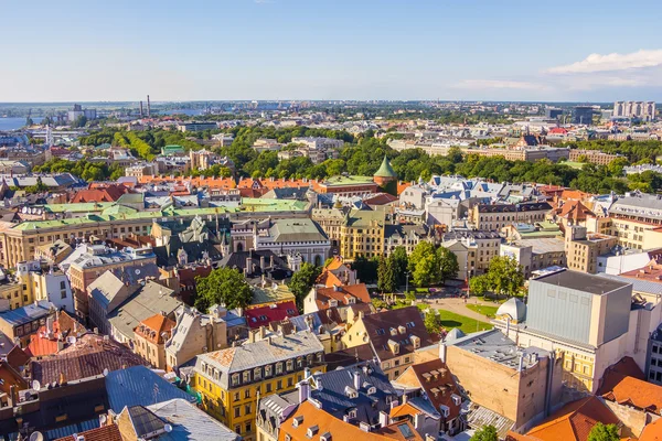 La vista dall'alto di Riga — Foto Stock