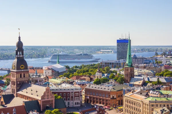 A vista superior de Riga — Fotografia de Stock