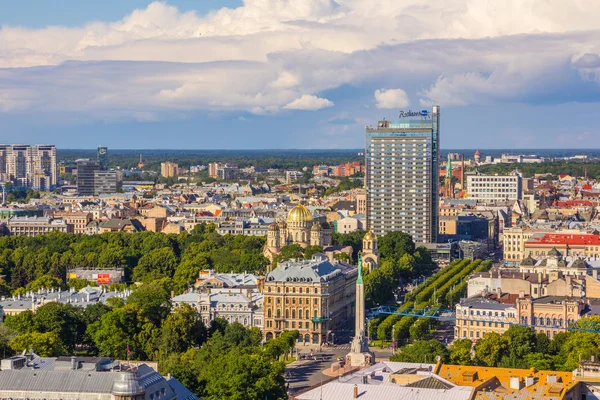 Utsikten over Riga – stockfoto