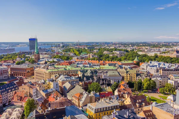 A vista superior de Riga — Fotografia de Stock