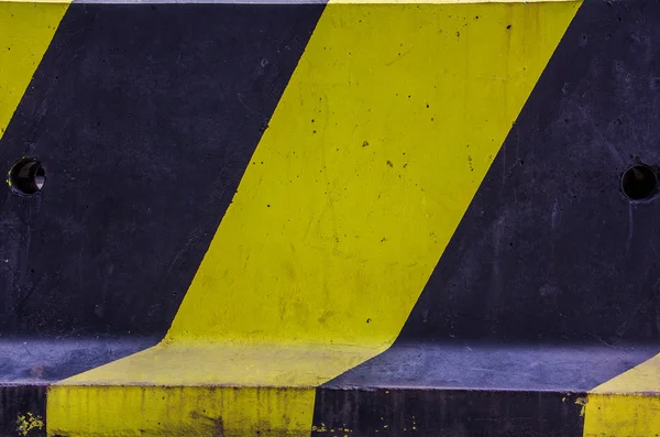 Close-Up inşaat barikat altında yol engeli