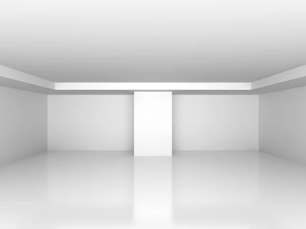 Absztrakt fehér üres belső — Stock Fotó