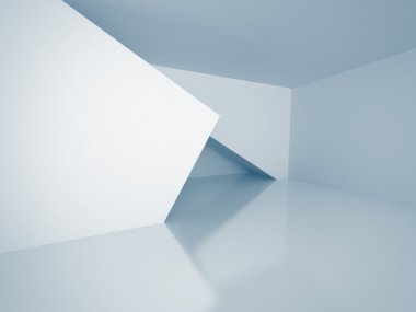 Boş fütüristik Oda 