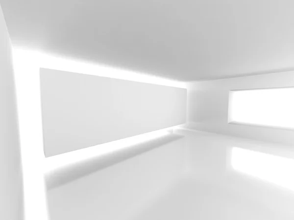 Quarto vazio moderno abstrato Interior — Fotografia de Stock