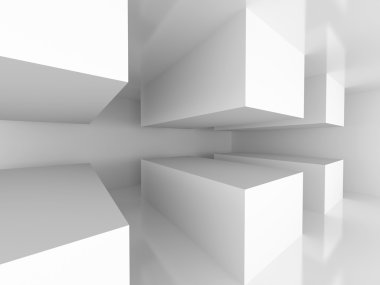 fütüristik tasarım mimari iç arka plan