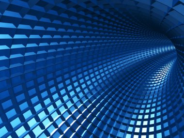 Açık renkli ile mimari tünel