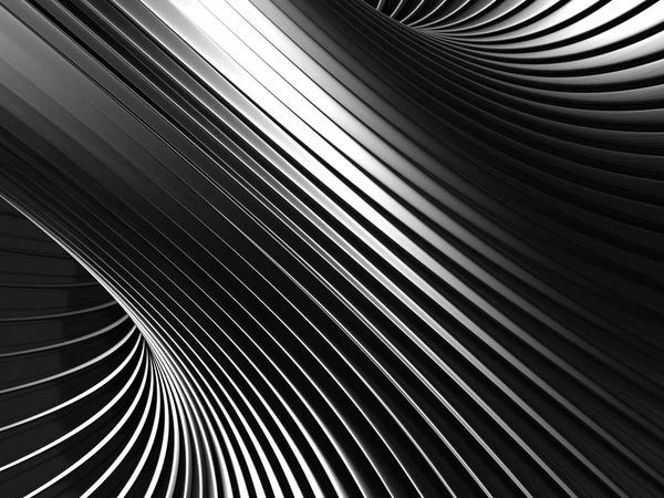 Aluminium abstrakt silver rand mönster bakgrund — Stockfoto