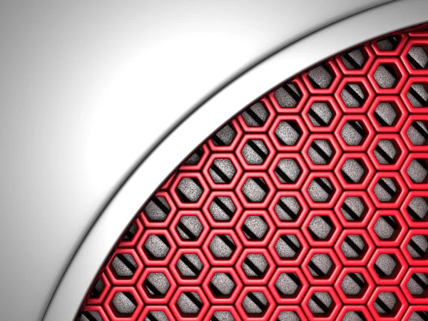 Abstract metallic red futuristic background