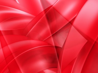 Abstract Red Waves Pattern  clipart