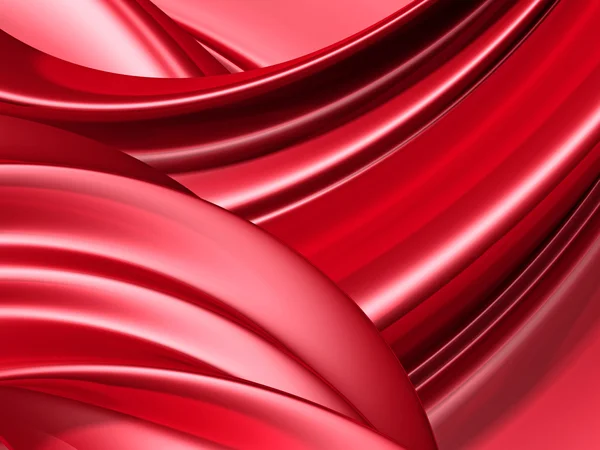 추상 붉은 파도 패턴 — 스톡 사진