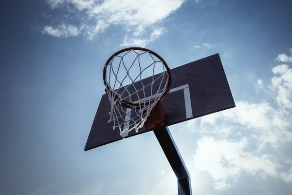 Basketball Hoop Basket — Stock Photo, Image