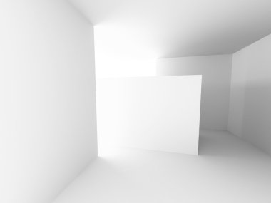 boş modern oda içi 