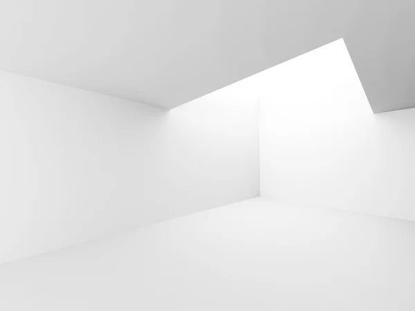 Lege witte kamer — Stockfoto