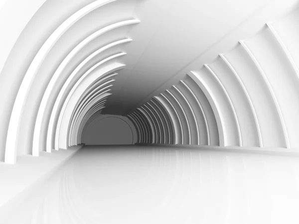 Abstract het platform Tunnel Corridor achtergrond — Stockfoto