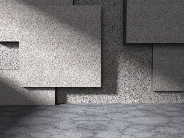 Geometrik mimari arka plan