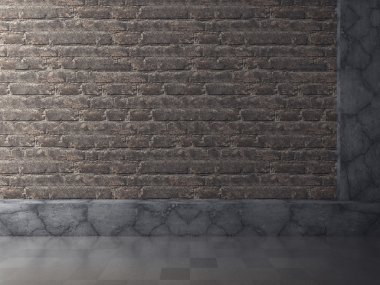 Tasarım tuğla beton duvar 