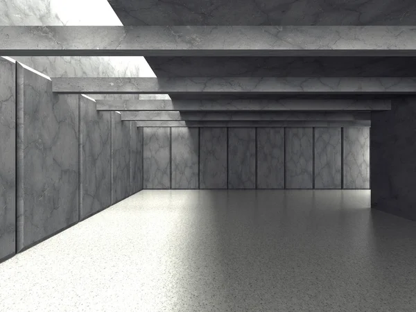 Абстрактная современная пустая комната — стоковое фото