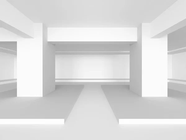 Abstract White Interior — Stock Photo, Image