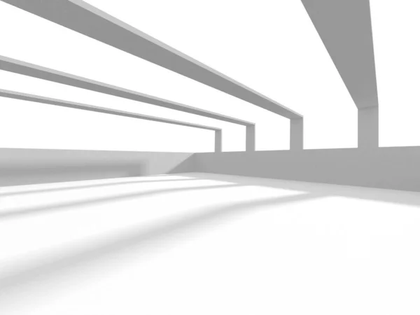 照光式インテリアデザイン 空の部屋のインテリア背景 3Dレンダリング — ストック写真