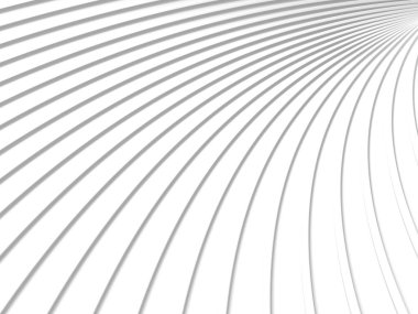 Beyaz soyut sıvı dalgalı arka plan. 3d resimleme