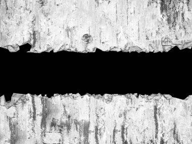 Dark Beton Duvar Mimarisi. Boş Oda. 3d Görüntüleme