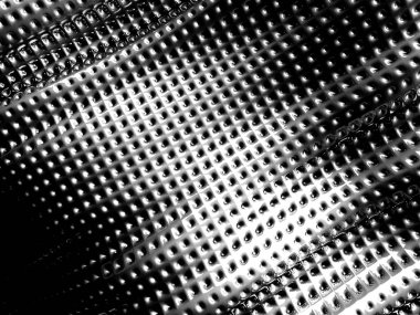 Metalik, soyut, dalgalı sıvı arka plan. 3d resimleme