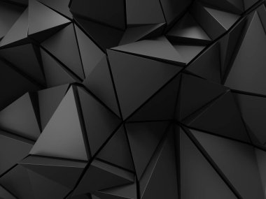 Krom Metalik Parlak Fütürist Arkaplan. 3d Hazırlama