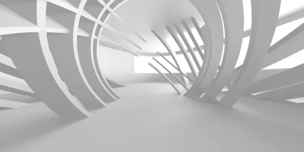 White Modern Background Abstract Building Concept Render — Stock Photo, Image