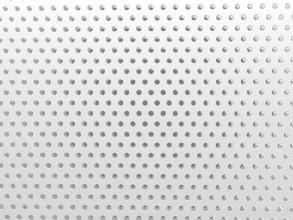 Белые Круговые Точки Декоративный Фон Трехмерная Иллюстрация — стоковое фото
