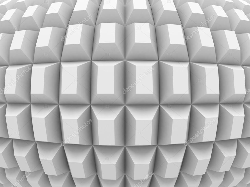 Modern Geometric White Background