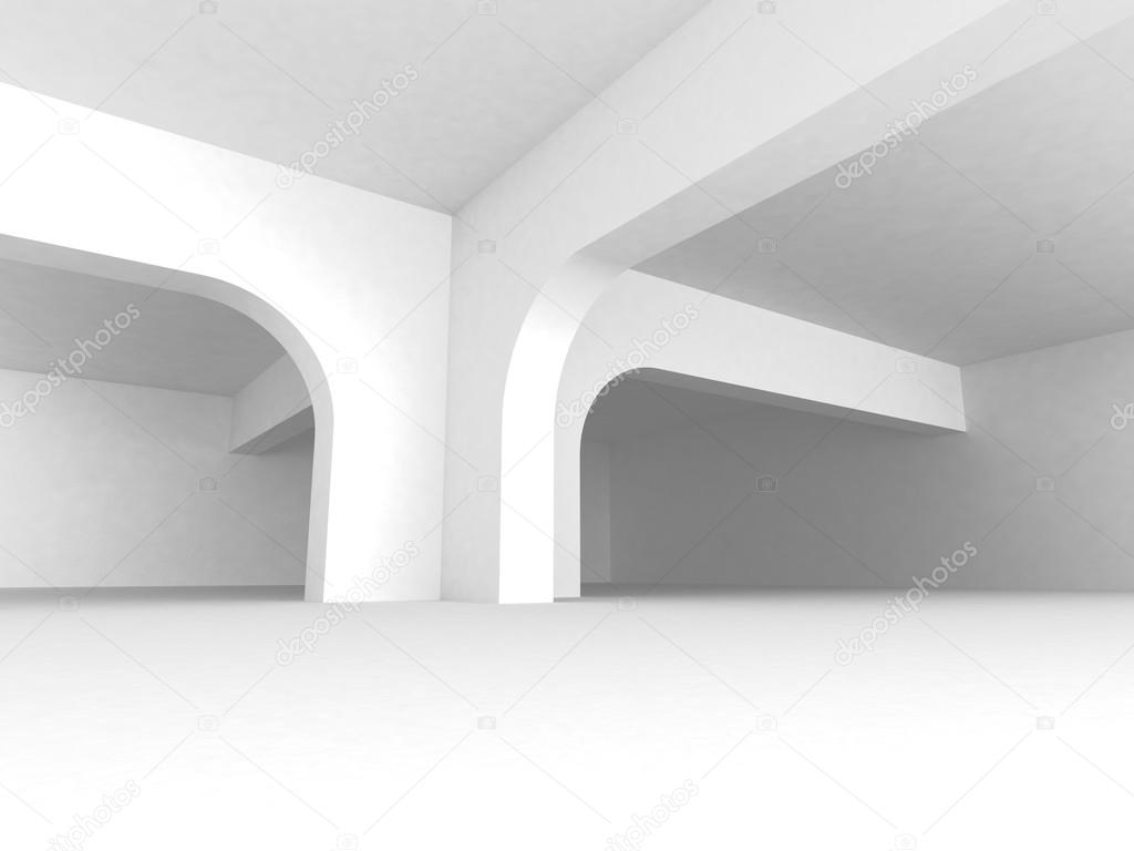 Abstract Architecture Background With Column