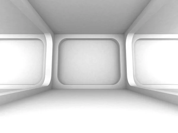 Abstract White Empty Interior Design — Stock Image Abstract White Empty Interior Design Royalty Free Stock Images