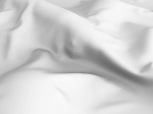 Bianco astratto panno di raso sfondo — Foto Stock
