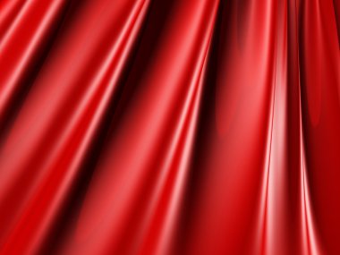 Soyut kırmızı ipek doku arka plan