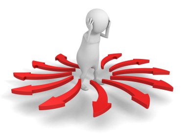 Zor bir seçim olan kişi