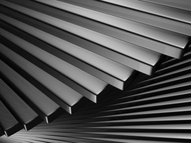 Dark Metallic Blocks Background
