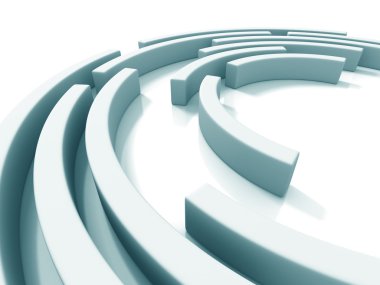 Soyut beyaz Spiral tasarım arka plan