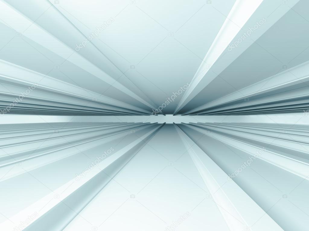 Abstract White Interior Architecture Background