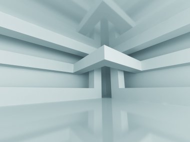 Modern mimari iç arka plan