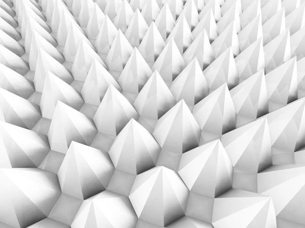 Abstract White Geometric Pattern Background — Stock Photo, Image