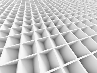 Soyut beyaz geometrik desen arka plan