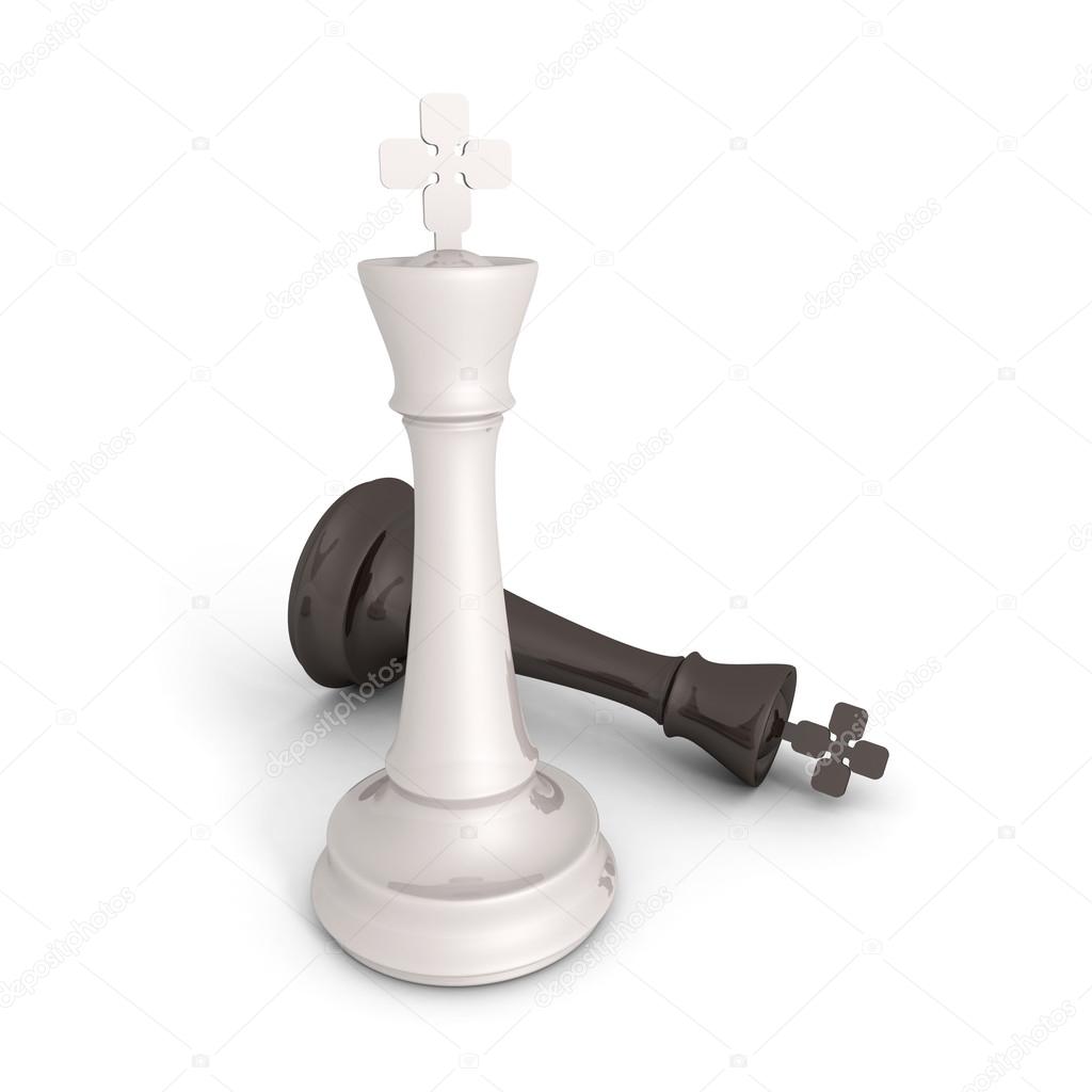 Chess Kings Success Winning Concept