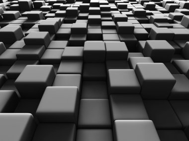 Küpleri geometrik arka plan