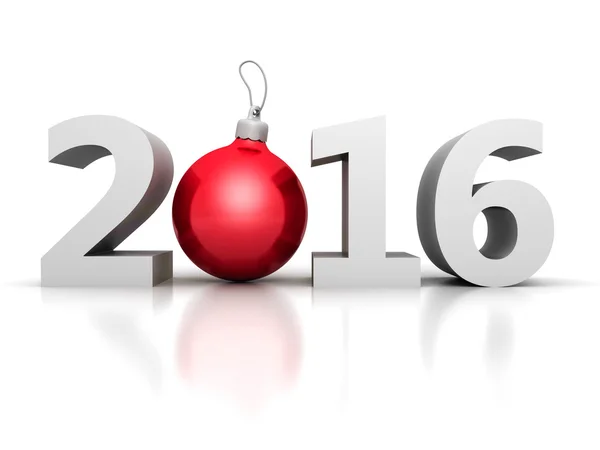 Hyvää uutta vuotta 2016 numerot — kuvapankkivalokuva