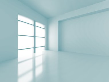 Fütüristik Modern boş iç arka plan