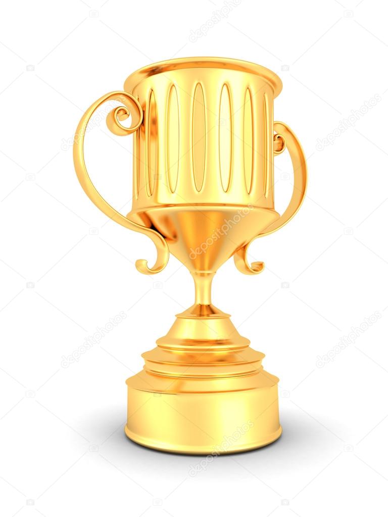 Golden Trophy Winner Cup