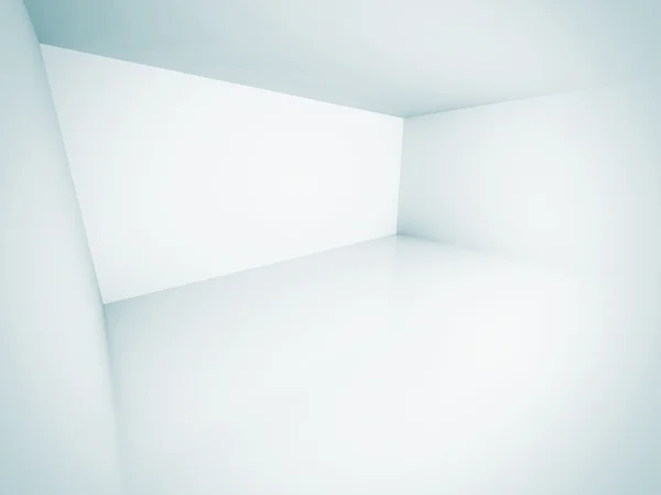 Espaço vazio quarto branco fundo — Fotografia de Stock