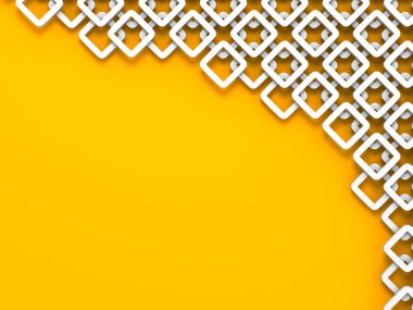 Soyut turuncu şekiller desen arka plan