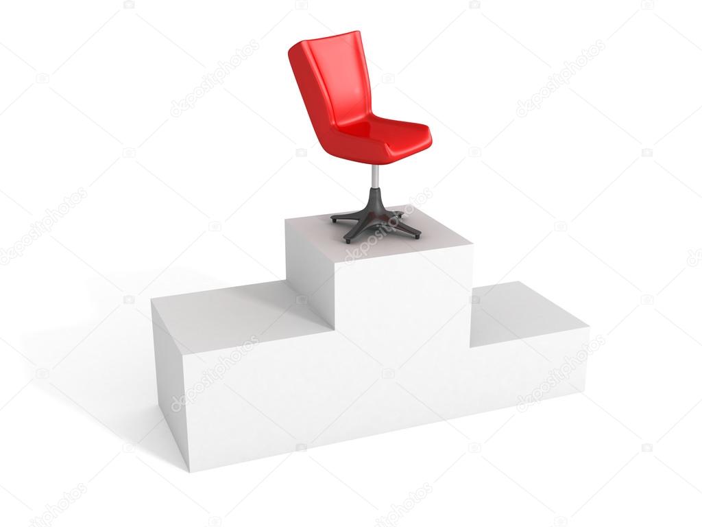 Boss Leader Chair On Podium